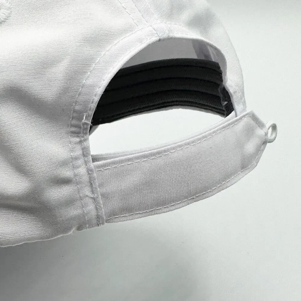 The Players Championship Hat Cap Strap Back Mens One Size White PGA Golf Ahead